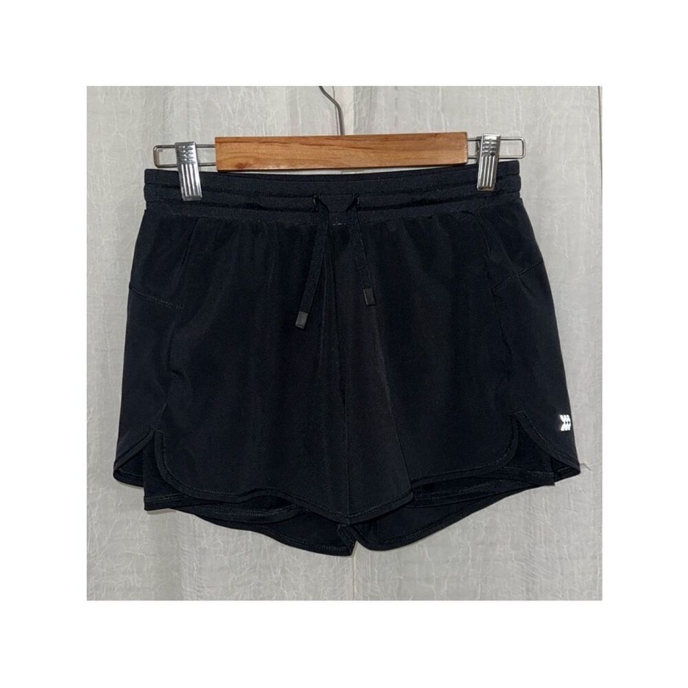 all in motion x Target 14-16 Black Athletic Shorts with built in bike shorts